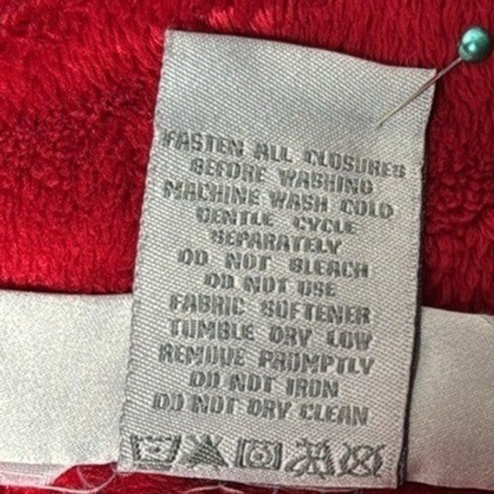 Free Country Womens Red Herringbone Softshell Hooded Jacket Size 1X - Picture 6 of 14